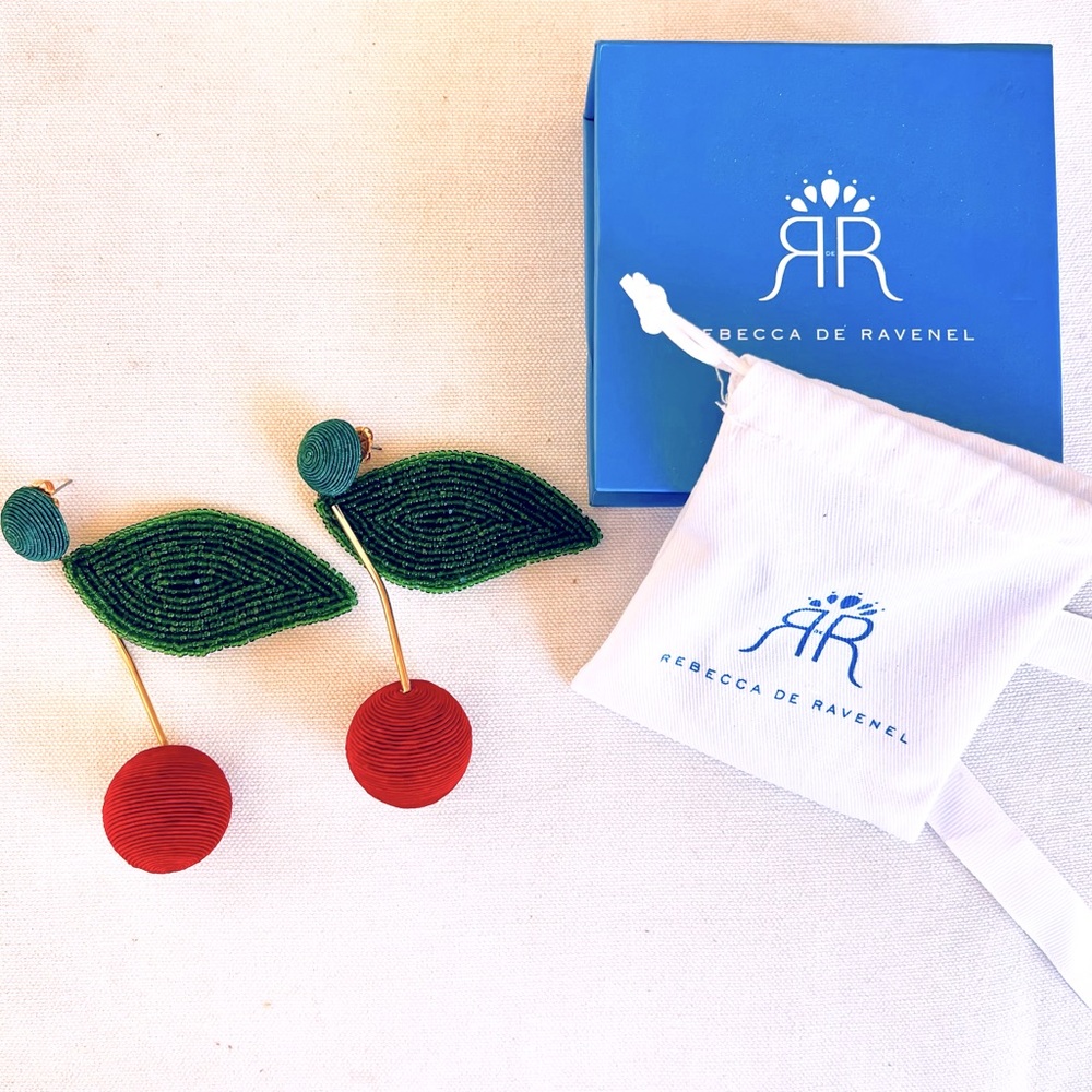 Rebecca De Ravenel Cherry Earrings